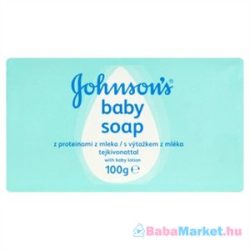 Johnson's baba szappan - tejkivonattal - 100 g