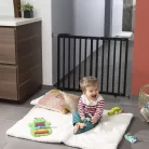 Badabulle ajtórács Deco Pop fa 63-106 cm fekete B025227