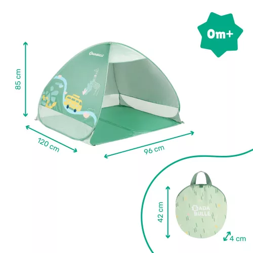 Badabulle Sátor Pop-Up UV-szűrős B038205