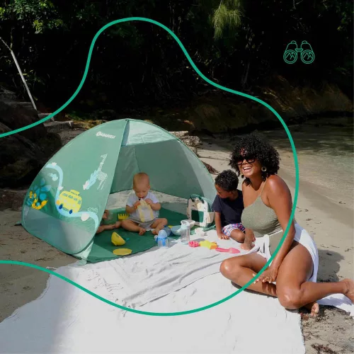 Badabulle Sátor Pop-Up UV-szűrős B038205