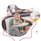 Badabulle etetőszék székre tehető Comfort Home and Go - Bears B009015