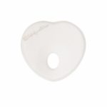   Kikkaboo párna - laposfejűség elleni memóriahabos ergonomikus Airknit  szív fehér