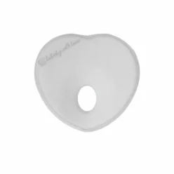   Kikkaboo párna - laposfejűség elleni memóriahabos ergonomikus Airknit  szív szürke
