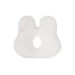 Kikkaboo párna - laposfejűség elleni memóriahabos ergonomikus Airknit  nyuszi fehér