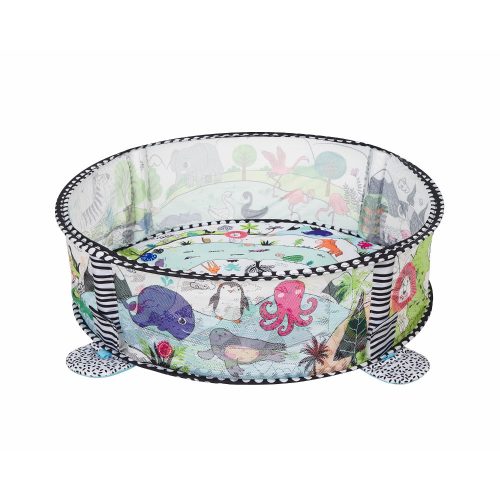 Kikkaboo játszószőnyeg 30 labdával  világ állatai