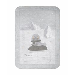 Kikkaboo takaró polár 80x110cm fóka