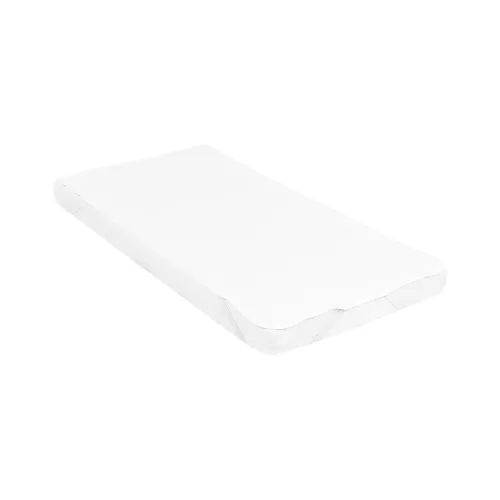 Kikkaboo matracvédő lepedő 60x120cm  vízhatlan, légáteresztő, frottír fehér