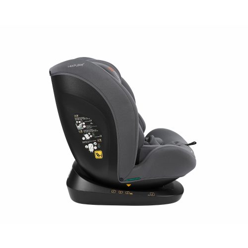 Kikkaboo gyerekülés i-Explore 2 i-Size 40-150 cm szürke