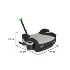 Cangaroo ülésmagasító I-Swift I-Size Isofix pohártartóval 125-150cm szürke