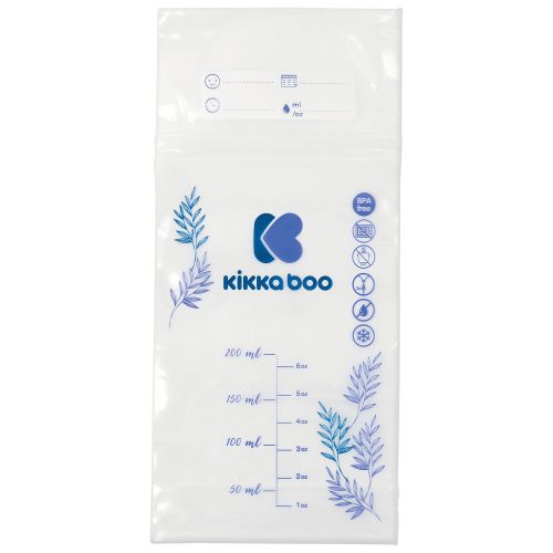 Kikkaboo anyatejtároló tasak 200ml 25db