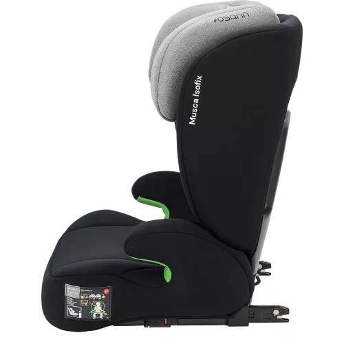Osann gyerekülés Musca i-Size Isofix 100-150 cm szürke melange