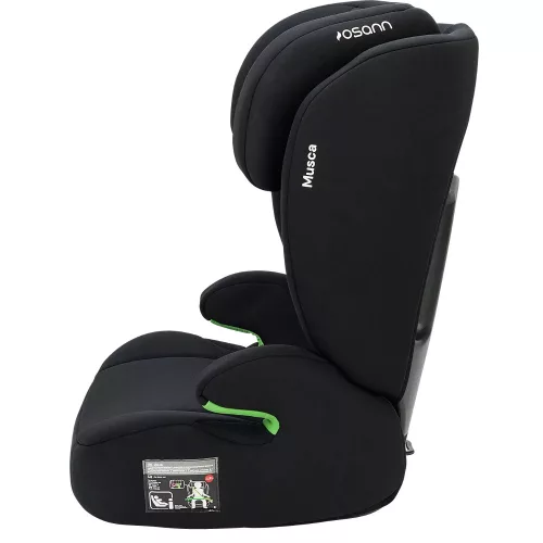Osann gyerekülés Musca i-Size Isofix 100-150 cm fekete