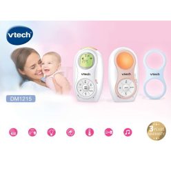   Vtech bébiőr audio dupla akkumulátorral, éjjeli fénnyel, altatódallal DM1215