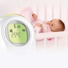 Vtech bébiőr audio dupla akkumulátorral, éjjeli fénnyel, altatódallal DM1215