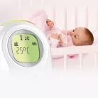 Vtech bébiőr audio dupla akkumulátorral, éjjeli fénnyel, altatódallal DM1215
