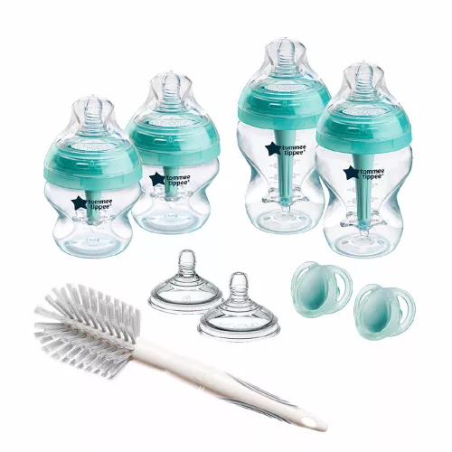 Tommee Tippee cumisüveg Advanced anti colic újszülött kezdő szett türkiz