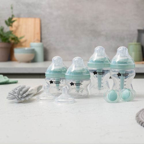 Tommee Tippee cumisüveg Advanced anti colic újszülött kezdő szett türkiz