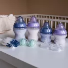 Tommee Tippee újszülött cumisüveg szett - CTN 9 db-os lila