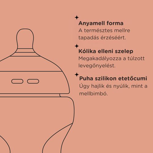 Tommee Tippee cumisüveg Natural Start 260 ml