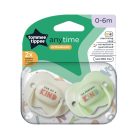 Tommee Tippee Közelebb a természeteshez Anytime játszócumi 0-6hó 2 db