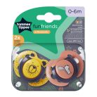 Tommee Tippee Közelebb a természeteshez Fun játszócumi 0-6hó 2 db