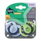 Tommee Tippee Közelebb a természeteshez Fun játszócumi 0-6hó 2 db