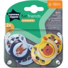 Tommee Tippee Közelebb a természeteshez Fun játszócumi 6-18hó 2 db