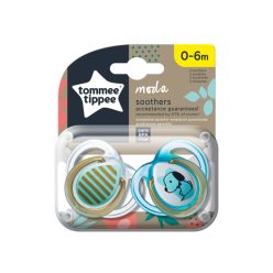 Tommee Tippee játszócumi Moda 2db 0-6hó fiú