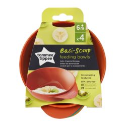 Tommee Tippee Explora easy scoop etetőtálkák 4 db 