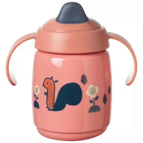 Tommee Tippee itatópohár - Superstar Training Sippee Cup csőrös 300ml 6hó rózsaszín