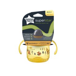   Tommee Tippee itatópohár - Superstar Weaning Sippee Cup csőrös 190ml 4hó sárga