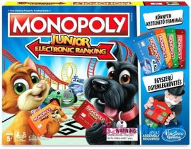 monopoly társasjáték - bankkártyás Junior