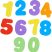 Munchkin fürdőjáték Learn betűk és számok 36db