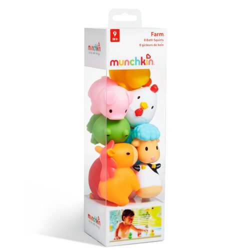 Munchkin fürdőjáték Farm 8db