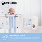 Motorola bébiőr audio kétirányú LCD kijelzővel AM24