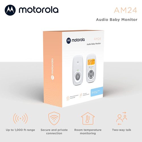 Motorola bébiőr audio kétirányú LCD kijelzővel AM24