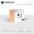 Motorola bébiőr kamerás VM481