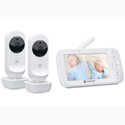 Motorola bébiőr Duo kamerás 5inch színes kijelzővel, 2 kamerával VM35-2