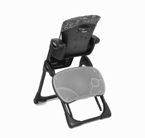 Joie etetőszék Mimzy Recline ABC Charcoal