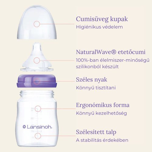Lansinoh cumisüveg 160ml