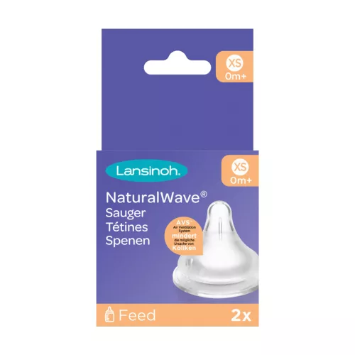 Lansinoh etetőcumi extra lassú folyású 2db