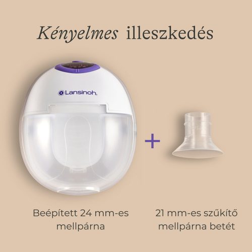 Lansinoh hordható mellszívó 4 fázisú dupla