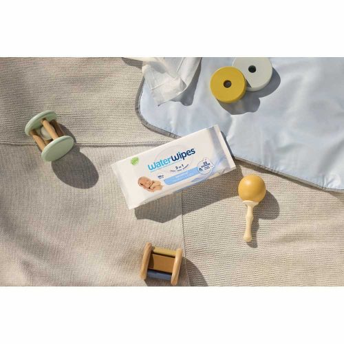 WaterWipes bio baba nedves törlőkendő, műanyagmentes 60 lapos