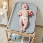 Nattou pelenkázó lap Softy 70x50cm szürke