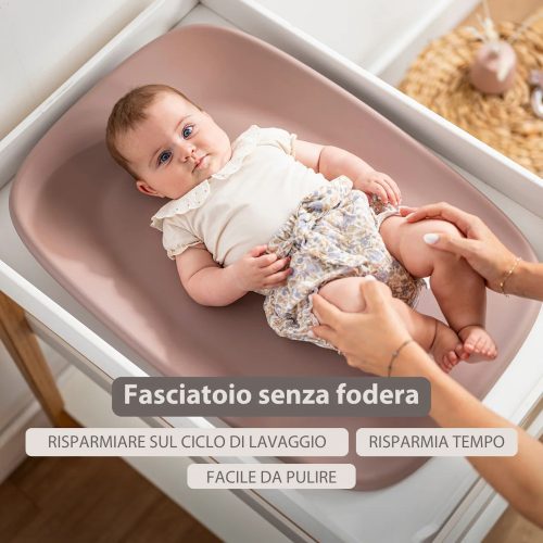 Nattou pelenkázó lap Softy 70x50cm púder