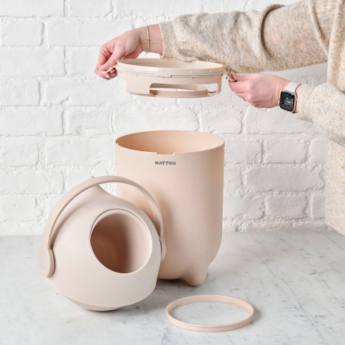 Nattou pelenka tároló Dropy bézs