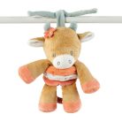 Nattou felhúzós rezgő játék plüss Mila, Zoe and Lana - Mila, a boci