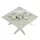 Nattou szundikendő plüss és pamut 28x28 cm LouLou Comforter elefánt zöld