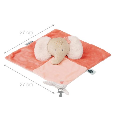 Nattou szundikendő plüss Flo, Ernest and Oli - Oli, az elefánt