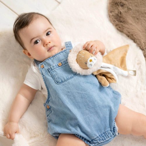 Nattou szundikendő plüss Flo, Ernest and Oli - Ernest, az oroszlán